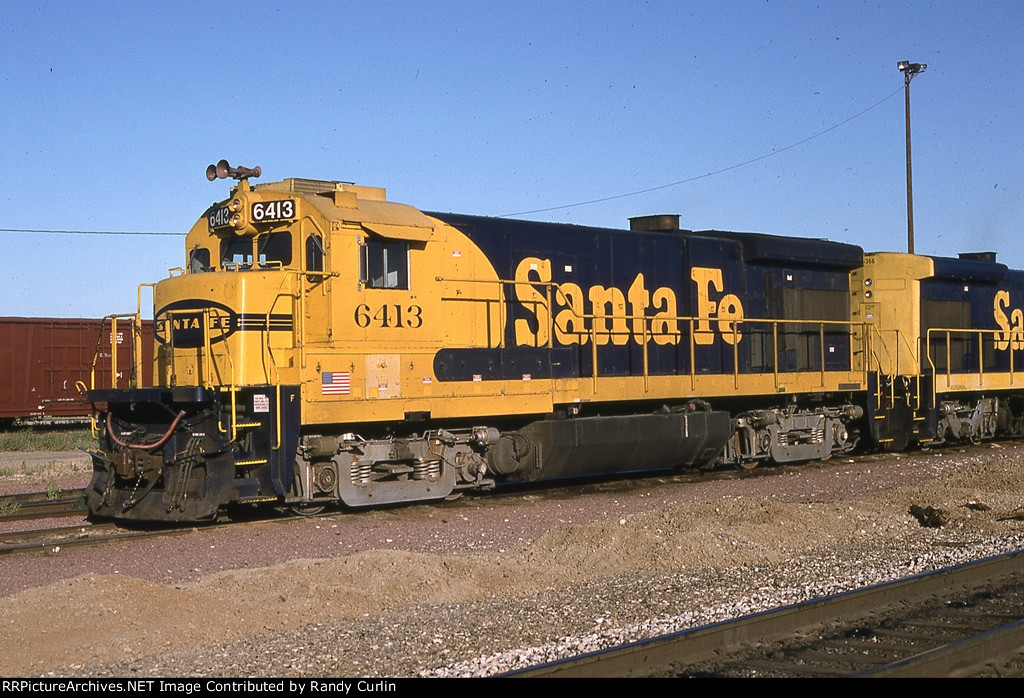 ATSF 6413 at Riverbank